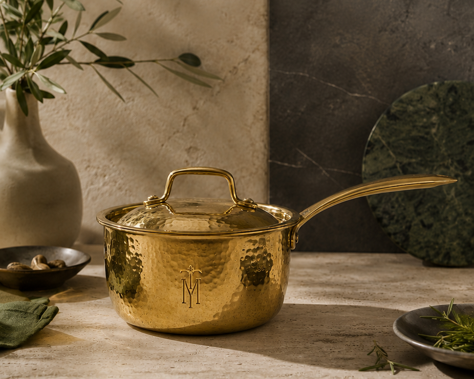 Brass simmer pot