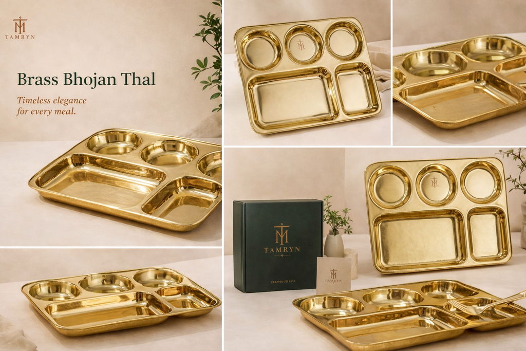 Tamryn Brass Bhojan Thal
