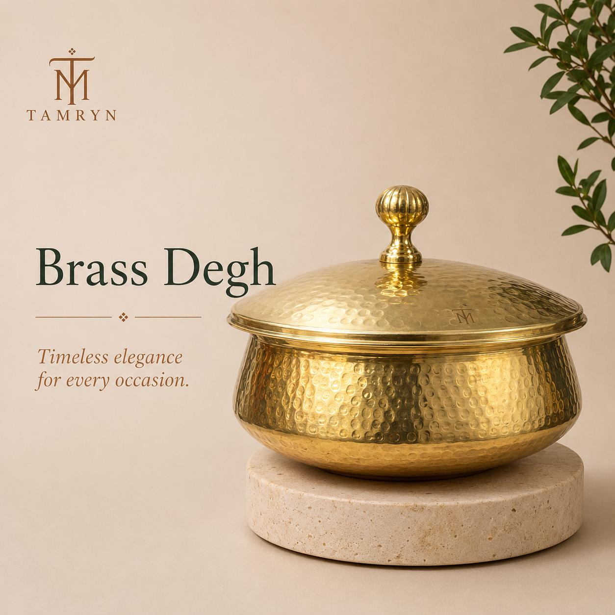 Tamryn Brass Degh