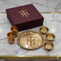Tamryn Brass Plate Set