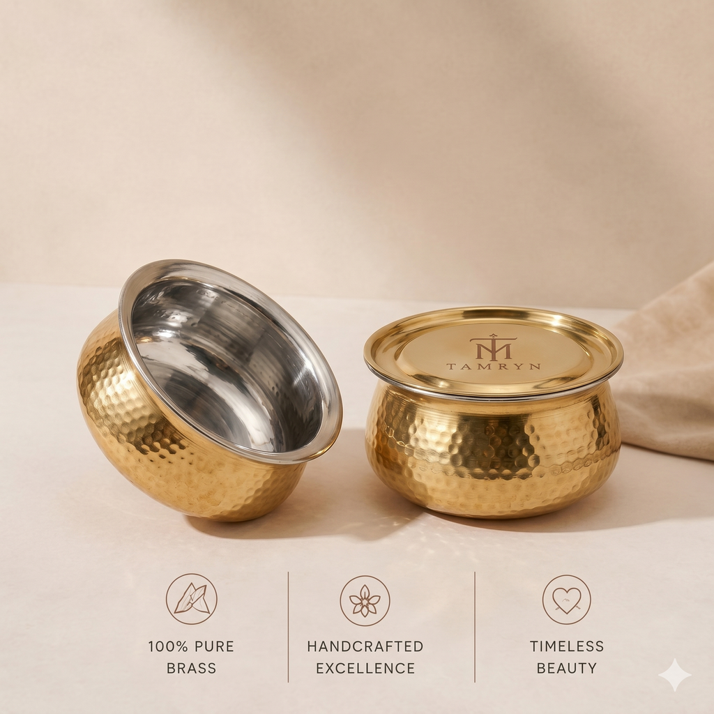 Tamryn Brass Punjabi Tope
