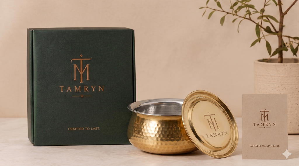 Tamryn Brass Punjabi Tope