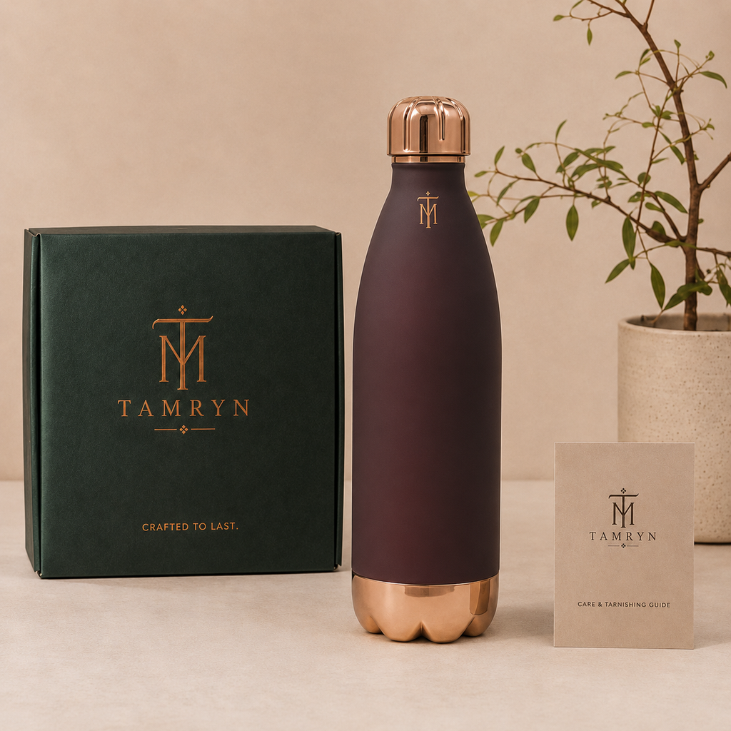 Tamryn Copper Tone Bottle