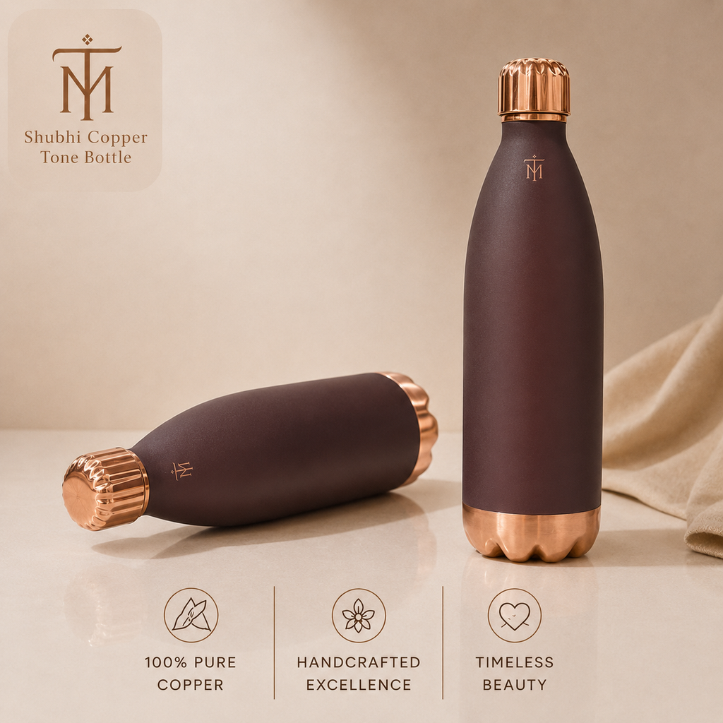 Tamryn Copper Tone Bottle