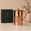 Tamryn Copper Jug Half Diamond