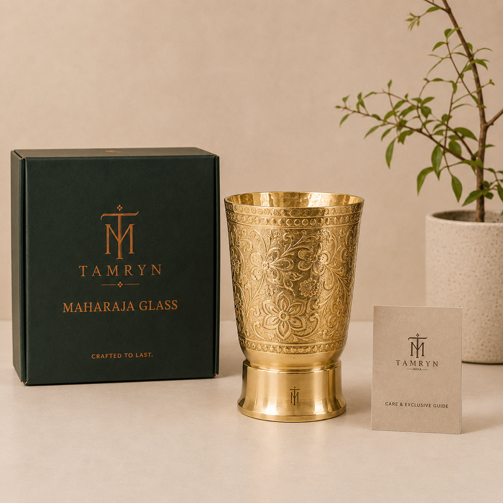 Tamryn Brass Maharaja Glass