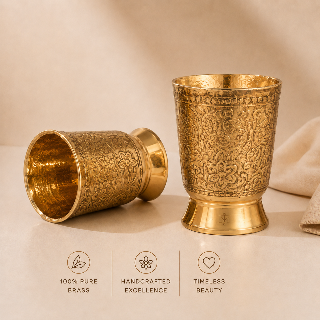 Tamryn Brass Maharaja Glass