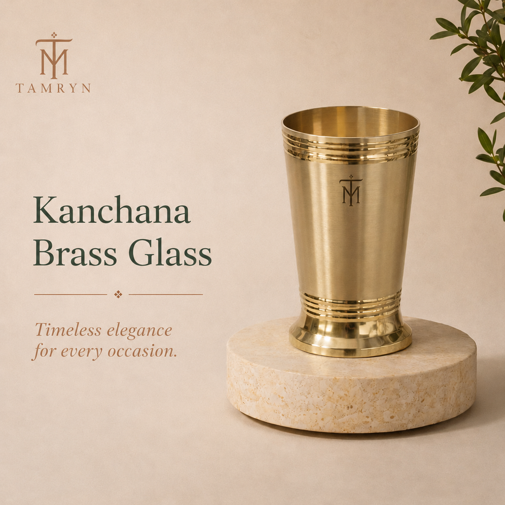 Tamryn Brass Kanchana Glass