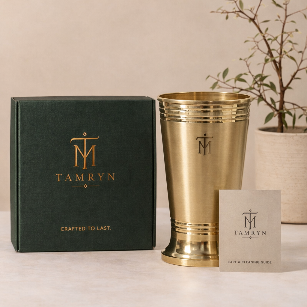 Tamryn Brass Kanchana Glass