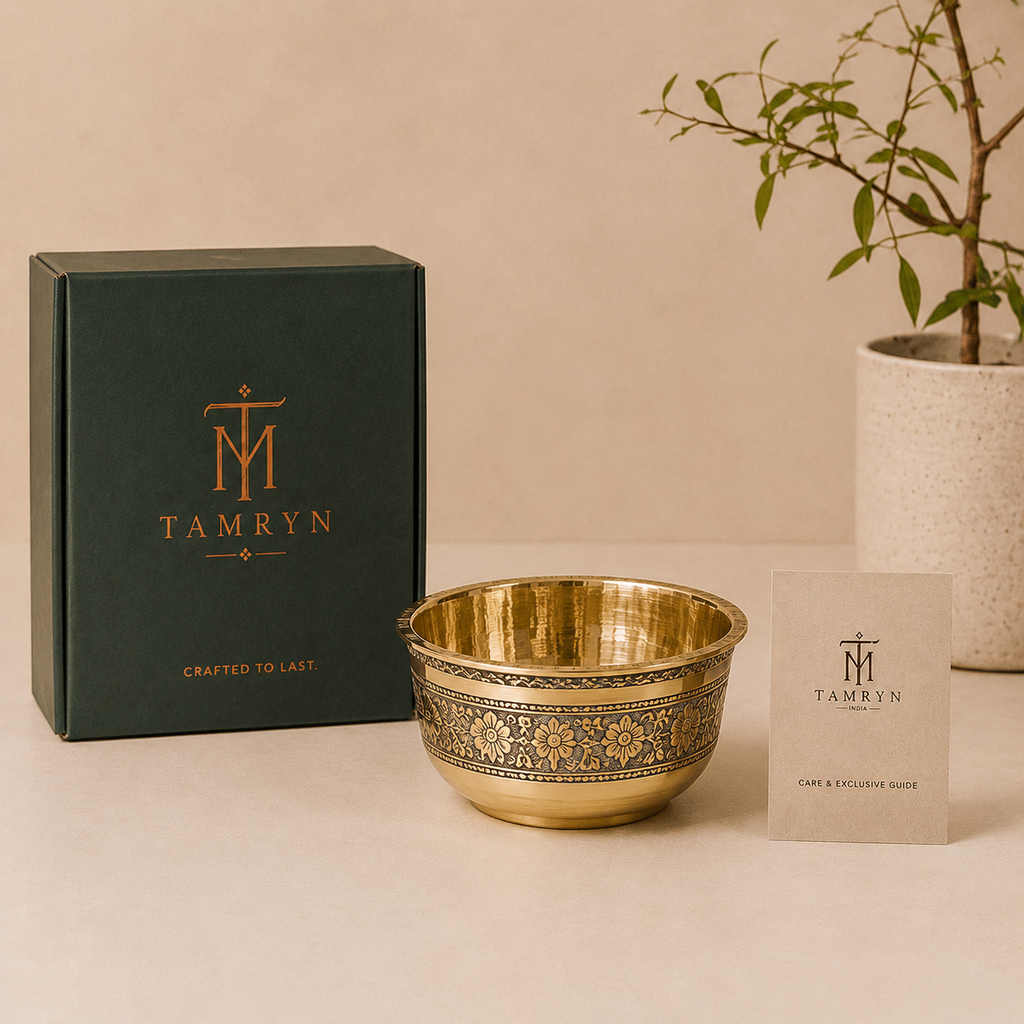 Tamryn Brass Kanchana Bowl