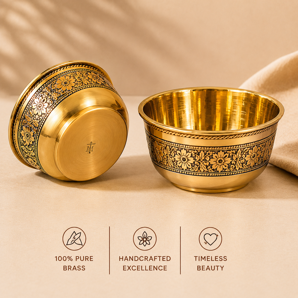 Tamryn Brass Kanchana Bowl