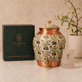 Tamryn Copper Matka Water Dispenser Meena Elephant - 10 L