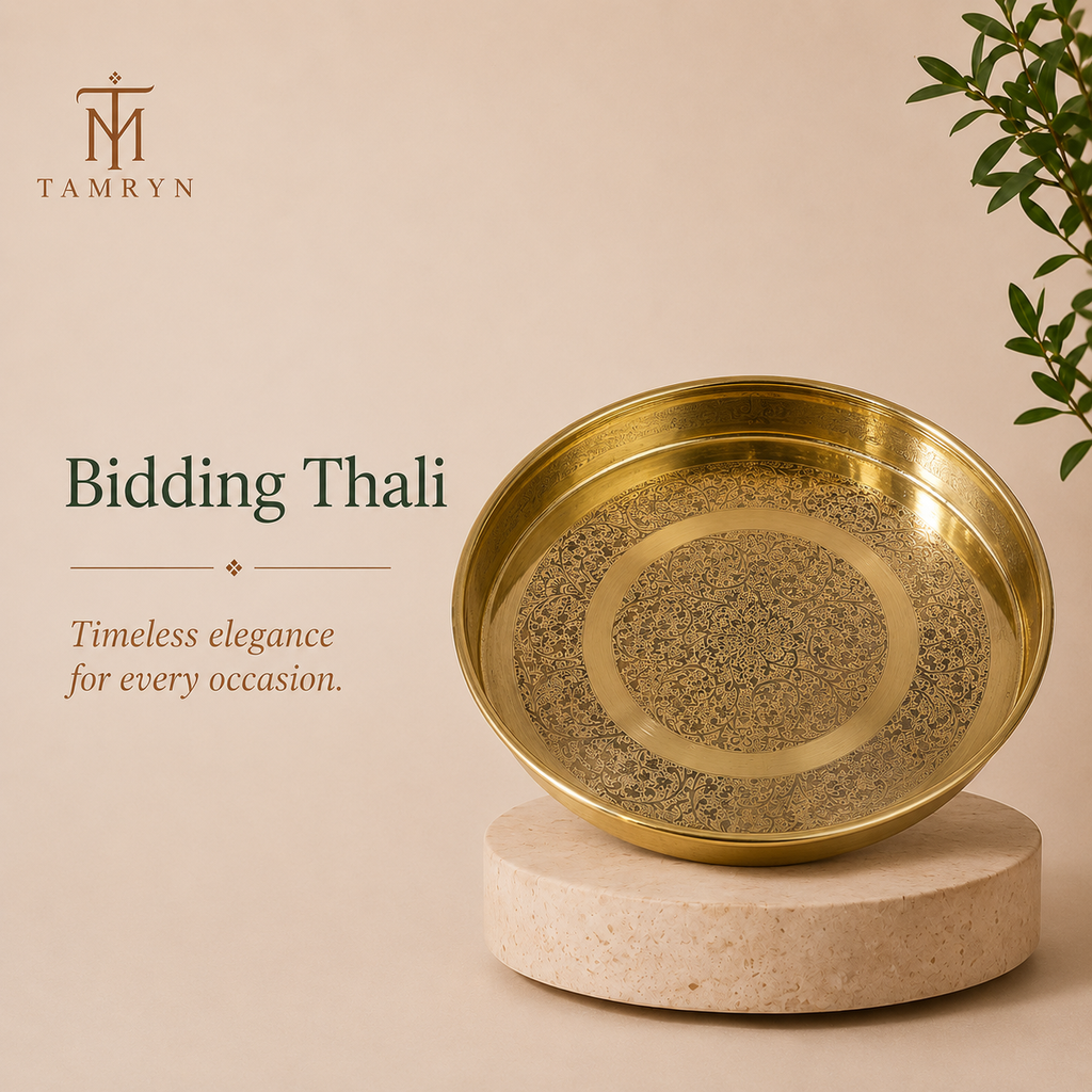 Tamryn Brass Bidding Thali