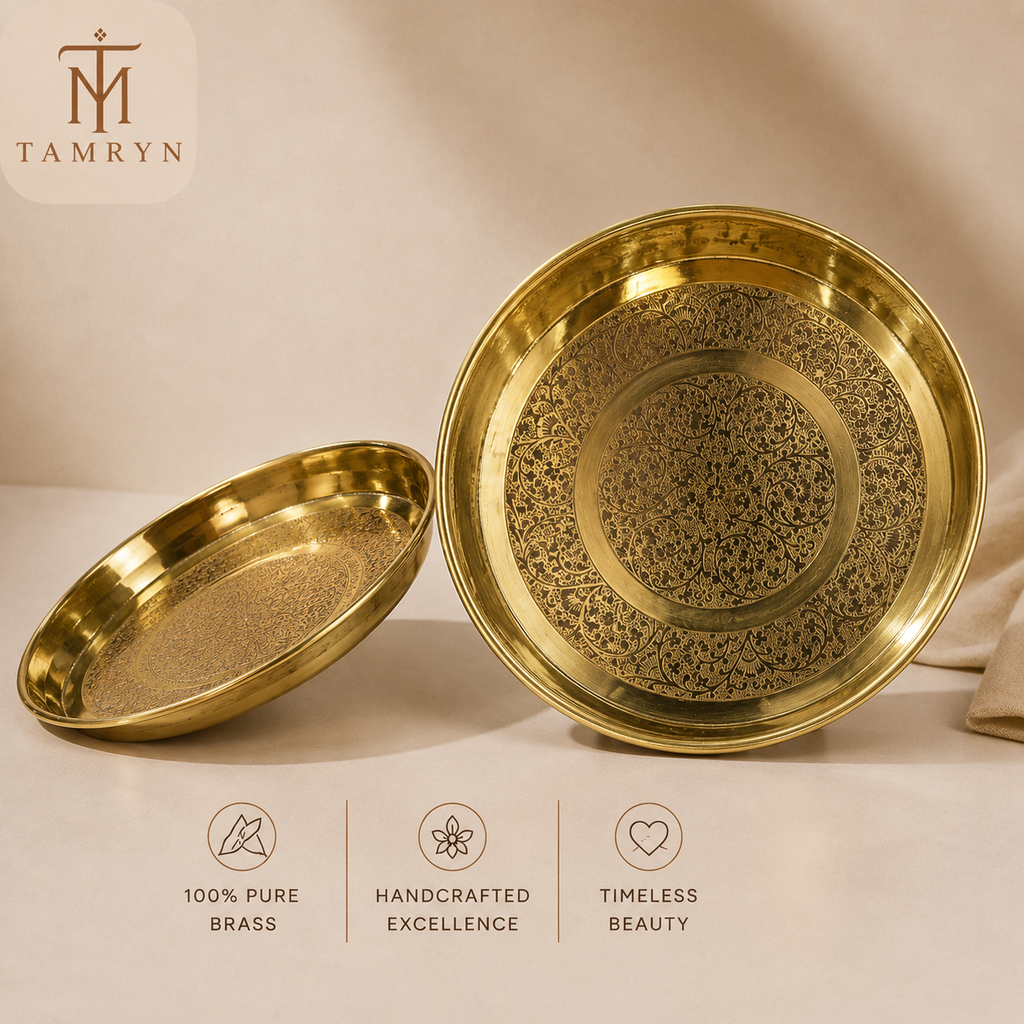 Tamryn Brass Bidding Thali