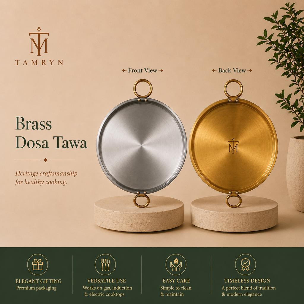 Tamryn Brass Dosa Tawa