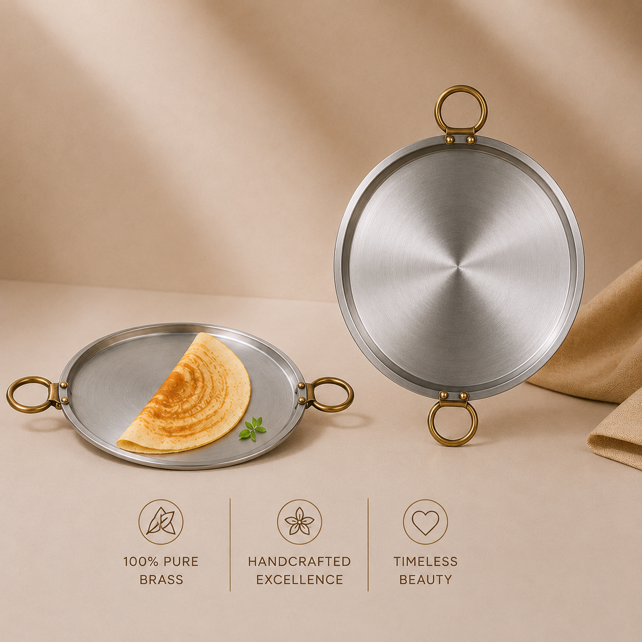 Tamryn Brass Dosa Tawa