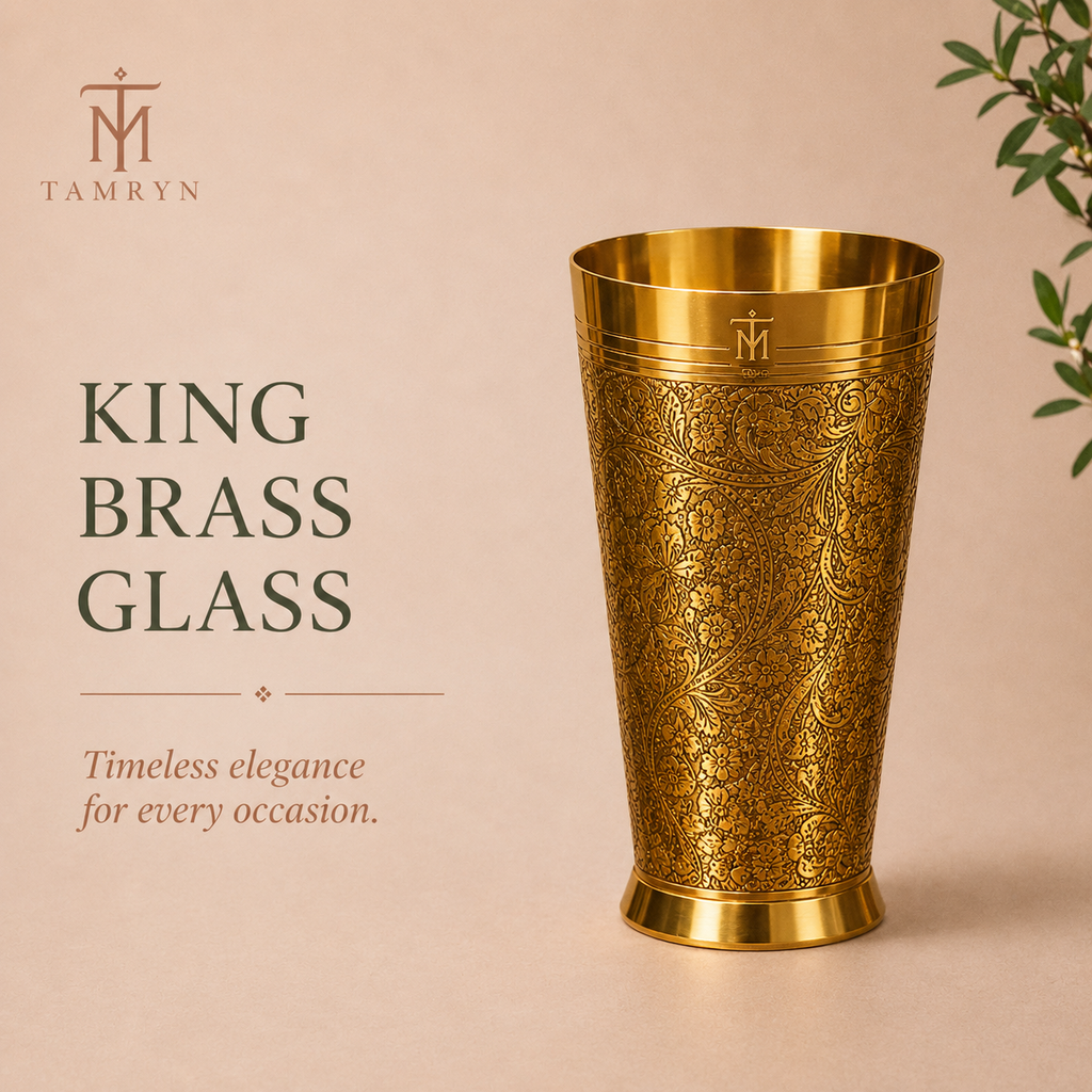 Tamryn Brass King Glass