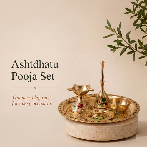 Tamryn Ashtdhatu Pooja Set