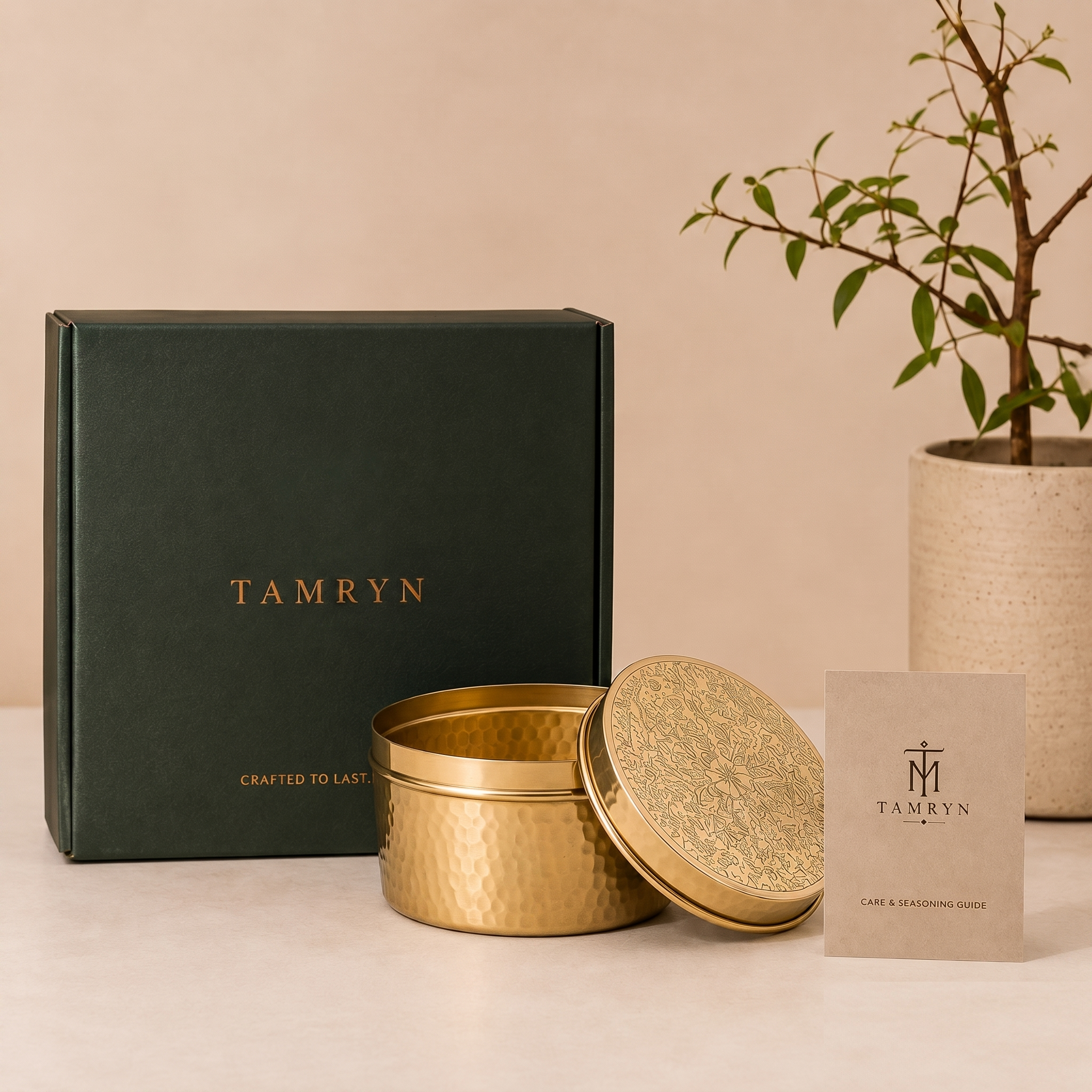 Tamryn Brass Laddo Box