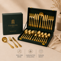 Tamryn Brass Shinny Cutlery Set