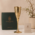 Tamryn Brass Wine Glasses | Set of Two